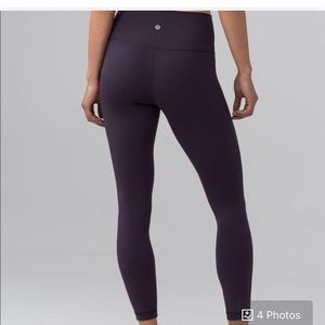 Dark purple lulu lemon pants